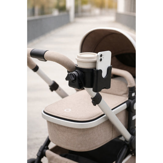 Baby Stroller Bottle/Coffee and Phone Holder.