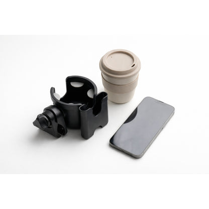 Babywagen Flaschen-/Kaffeebecher- und Handyhalter.