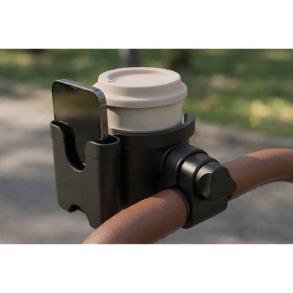 Babywagen Flaschen-/Kaffeebecher- und Handyhalter.